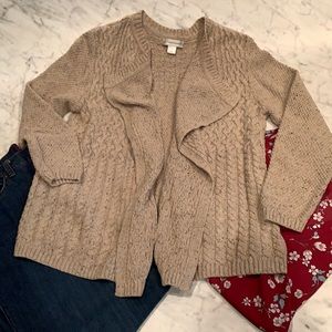 Cardigan sweater